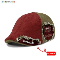 San Francisco 49ers NFL Ivy Cap, Flat Cap M02