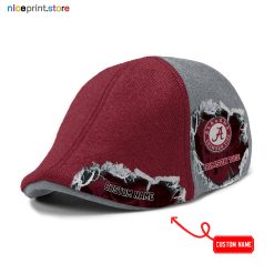 Alabama Crimson Tide NCAA Ivy Cap, Flat Cap M02