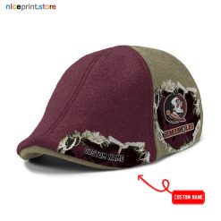 Florida State Seminoles NCAA Ivy Cap, Flat Cap M02
