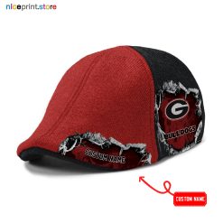 Georgia Bulldogs NCAA Ivy Cap, Flat Cap M02