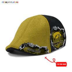 Iowa Hawkeyes NCAA Ivy Cap, Flat Cap M02