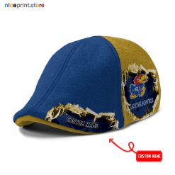 Kansas Jayhawks NCAA Ivy Cap, Flat Cap M02