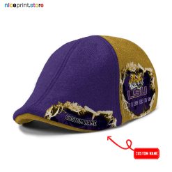 LSU Tigers NCAA Ivy Cap, Flat Cap M02