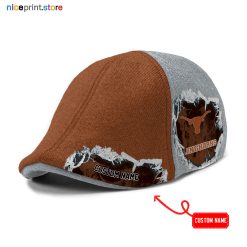 Texas Longhorns NCAA Ivy Cap, Flat Cap M02