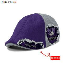 TCU Horned Frogs NCAA2 Ivy Cap, Flat Cap M02