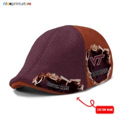 Virginia Tech Hokies NCAA2 Ivy Cap, Flat Cap M02