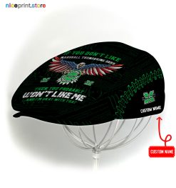Marshall Thundering Herd NCAA2 Jeff Cap, Flat Cap, Driving Cap M59
