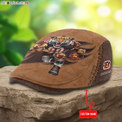 Cincinnati Bengals NFL Jeff Cap, Flat Cap, Driving Cap M62