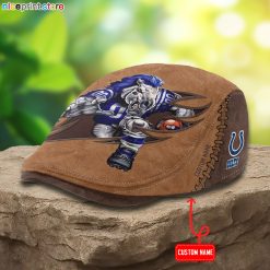 Indianapolis Colts NFL Jeff Cap, Flat Cap, Driving Cap M62