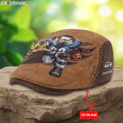 Seattle Seahawks NFL Jeff Cap, Flat Cap, Driving Cap M62