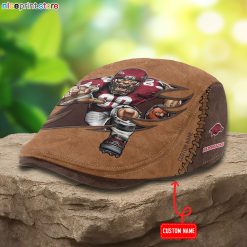 Arkansas Razorbacks NCAA Jeff Cap, Flat Cap, Driving Cap M62
