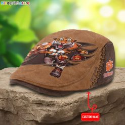 Clemson Tigers NCAA Jeff Cap, Flat Cap, Driving Cap M62