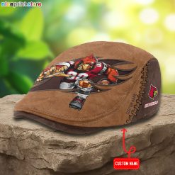Louisville Cardinals NCAA Jeff Cap, Flat Cap, Driving Cap M62