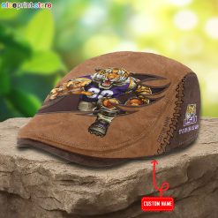 LSU Tigers NCAA Jeff Cap, Flat Cap, Driving Cap M62