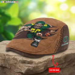 Oregon Ducks NCAA Jeff Cap, Flat Cap, Driving Cap M62