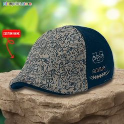 Utah State Aggies NCAA3 Premium Ivy Cap, Flat Cap M07