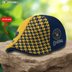 Milwaukee Brewers MLB Ivy Cap, Flat Cap M03