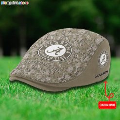 Alabama Crimson Tide NCAA Flat Cap, Driving Cap M68