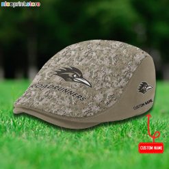 UTSA Roadrunners NCAA4 Flat Cap, Driving Cap M68