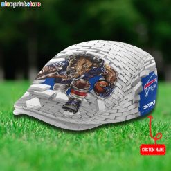 Buffalo Bills NFL Flat Cap, Driving Cap, Golf Cap M64