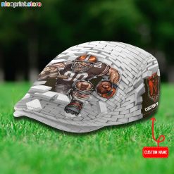 Cleveland Browns NFL Flat Cap, Driving Cap, Golf Cap M64