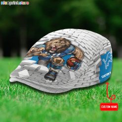 Detroit Lions NFL Flat Cap, Driving Cap, Golf Cap M64