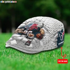 Houston Texans NFL Flat Cap, Driving Cap, Golf Cap M64