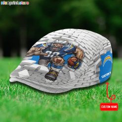 Los Angeles Chargers NFL Flat Cap, Driving Cap, Golf Cap M64