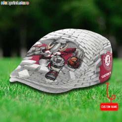 Alabama Crimson Tide NCAA Flat Cap, Driving Cap M64