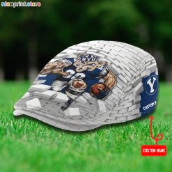 BYU Cougars NCAA Flat Cap, Driving Cap M64