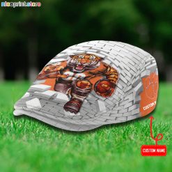 Clemson Tigers NCAA Flat Cap, Driving Cap M64