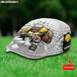 Iowa Hawkeyes NCAA Flat Cap, Driving Cap M64