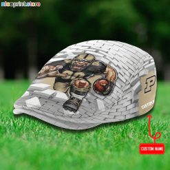 Purdue Boilermakers NCAA Flat Cap, Driving Cap M64