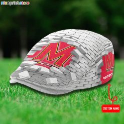 Maryland Terrapins NCAA2 Flat Cap, Driving Cap M64