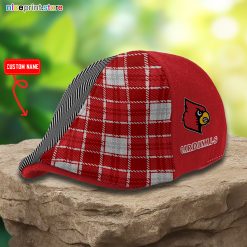 Louisville Cardinals NCAA Ivy Cap, Flat Cap M05