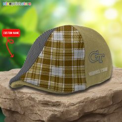 Georgia Tech Yellow Jackets NCAA3 Ivy Cap, Flat Cap M05
