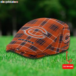 Chicago Bears NFL Flat Cap, Driving Cap, Golf Cap M69