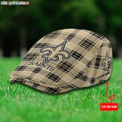 New Orleans Saints NFL Flat Cap, Driving Cap, Golf Cap M69