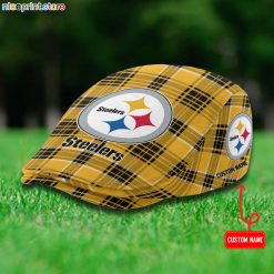 Pittsburgh Steelers NFL Flat Cap, Driving Cap, Golf Cap M69