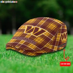 Washington Commanders NFL Flat Cap, Driving Cap, Golf Cap M69