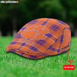 Clemson Tigers NCAA Flat Cap, Driving Cap M69