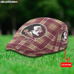 Florida State Seminoles NCAA Flat Cap, Driving Cap M69