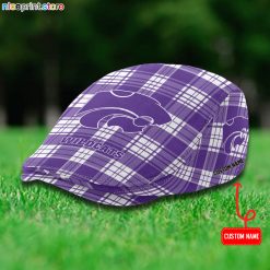 Kansas State Wildcats NCAA Flat Cap, Driving Cap M69