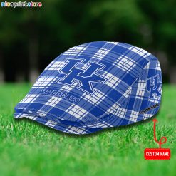 Kentucky Wildcats NCAA Flat Cap, Driving Cap M69