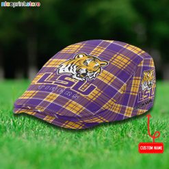 LSU Tigers NCAA Flat Cap, Driving Cap M69