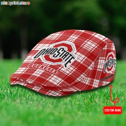 Ohio State Buckeyes NCAA Flat Cap, Driving Cap M69
