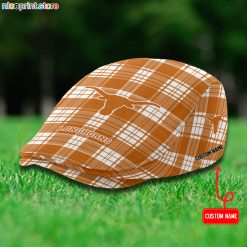 Texas Longhorns NCAA Flat Cap, Driving Cap M69