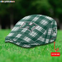 Hawaii Rainbow Warriors NCAA2 Flat Cap, Driving Cap M69