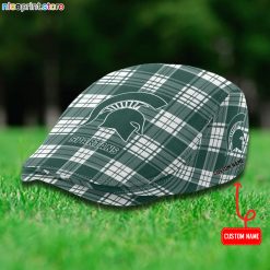 Michigan State Spartans NCAA2 Flat Cap, Driving Cap M69