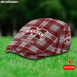 Mississippi State Bulldogs NCAA2 Flat Cap, Driving Cap M69